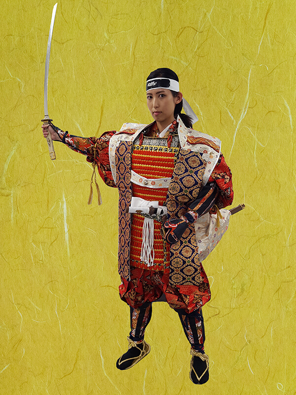 Костюм женщины-самурая